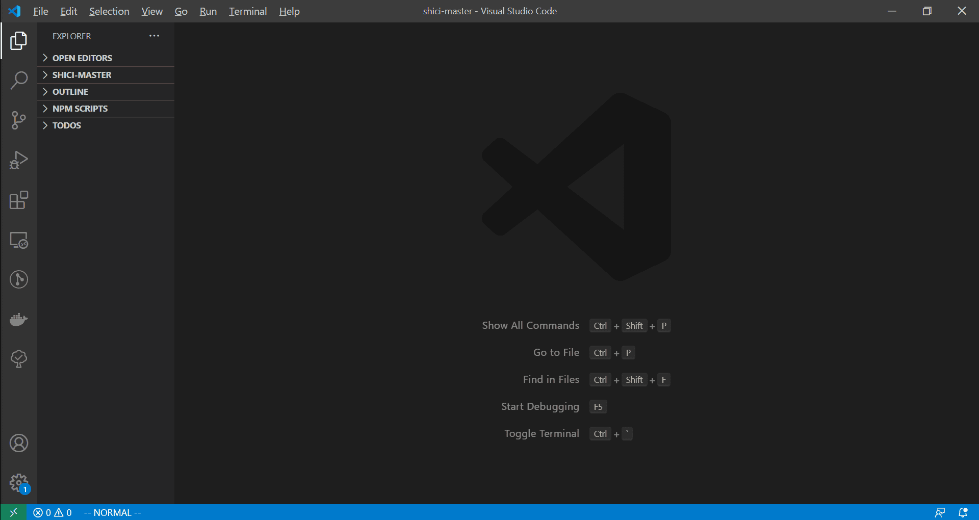 vscode界面